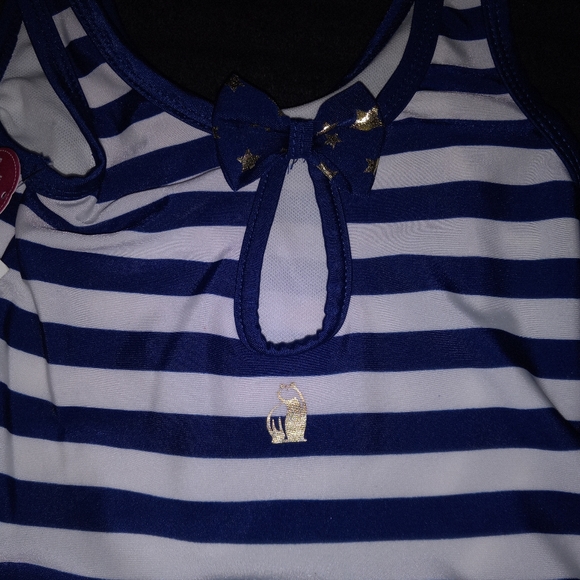 Toddler Nautical Swimsuit 3T - Picture 3 of 3